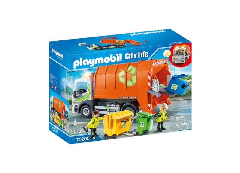 Playmobil City Life Recycling Truck Φορτηγό Ανακύκλωσης 70200