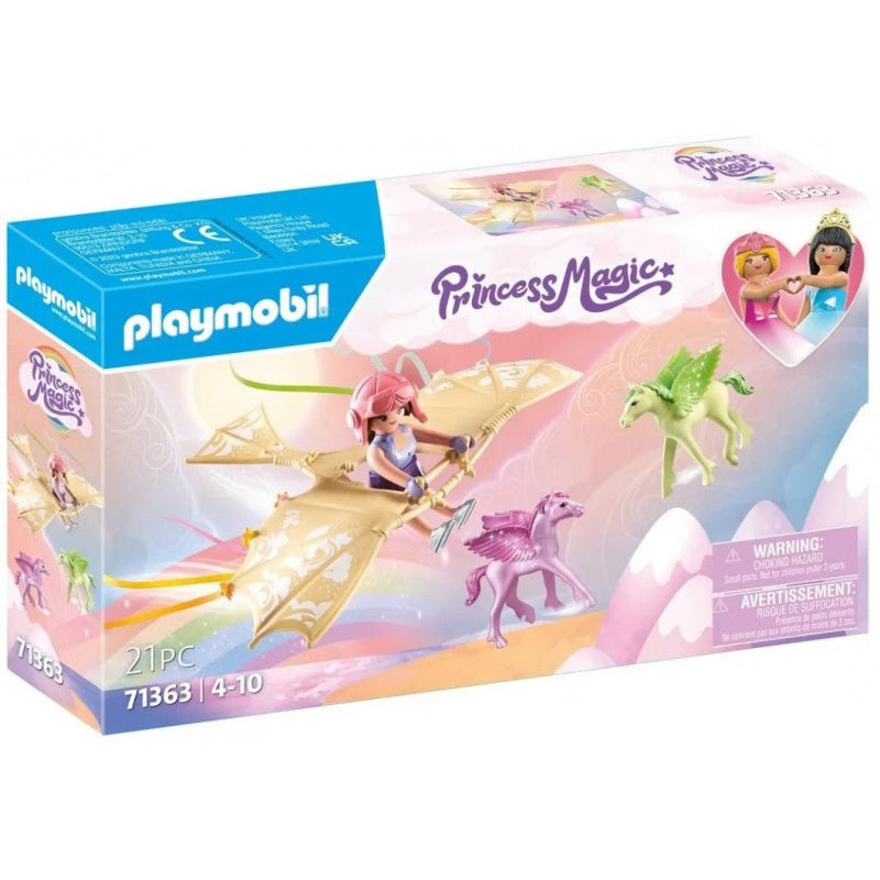 Playmobil Ταξιδι Στα Συννεφα Με Μικρους Πηγασους (71363)