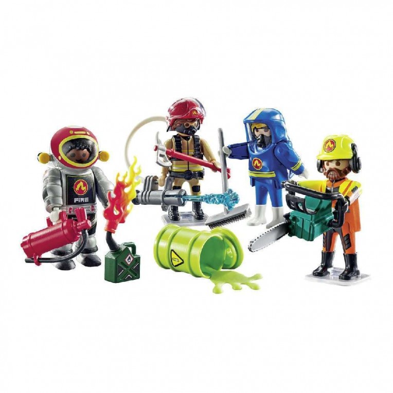Playmobil Action Heroes My Figures: Επιχείρηση Πυροσβεστικής (71468)