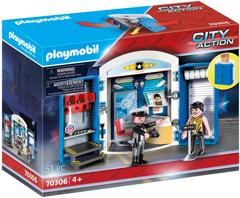 Playmobil Play Box “Αστυνομικό Τμήμα”