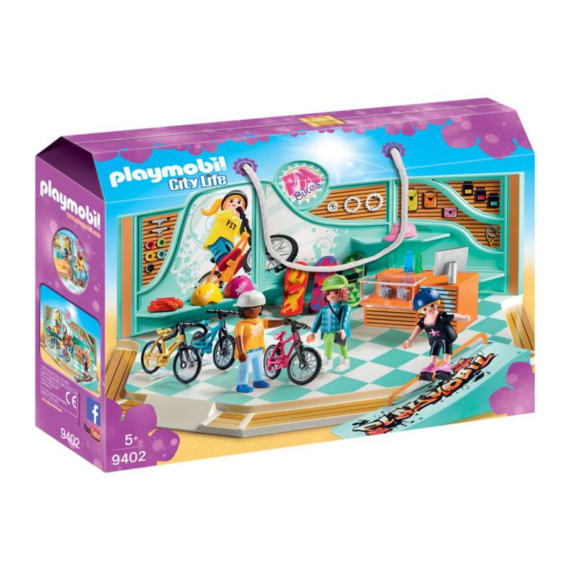Playmobil Κατάστημα Ποδηλάτων Και Skate – Bike And Skate Shop 9402