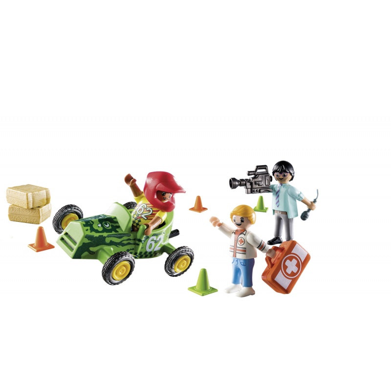 Playmobil DUCK ON CALL – Επιχείρηση Διάσωσης: Διάσωση στα Go-Kart! (70919)