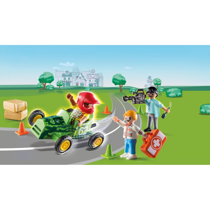 Playmobil DUCK ON CALL – Επιχείρηση Διάσωσης: Διάσωση στα Go-Kart! (70919)
