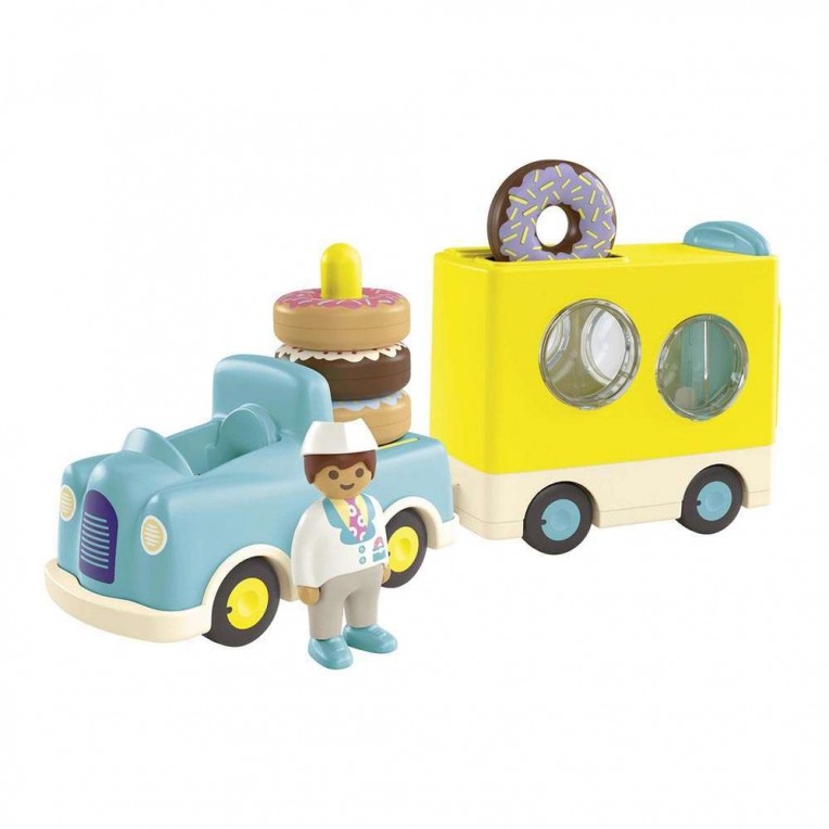 Playmobil Junior Φορτηγάκι Ντόνατ (71702)