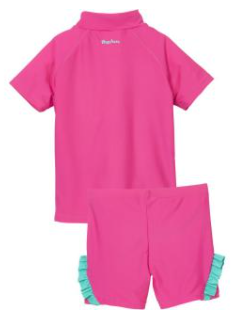 Playshoes Αντηλιακό μαγιό με UV Προστασία Σετ 2τμχ Γοργόνα 461262-1