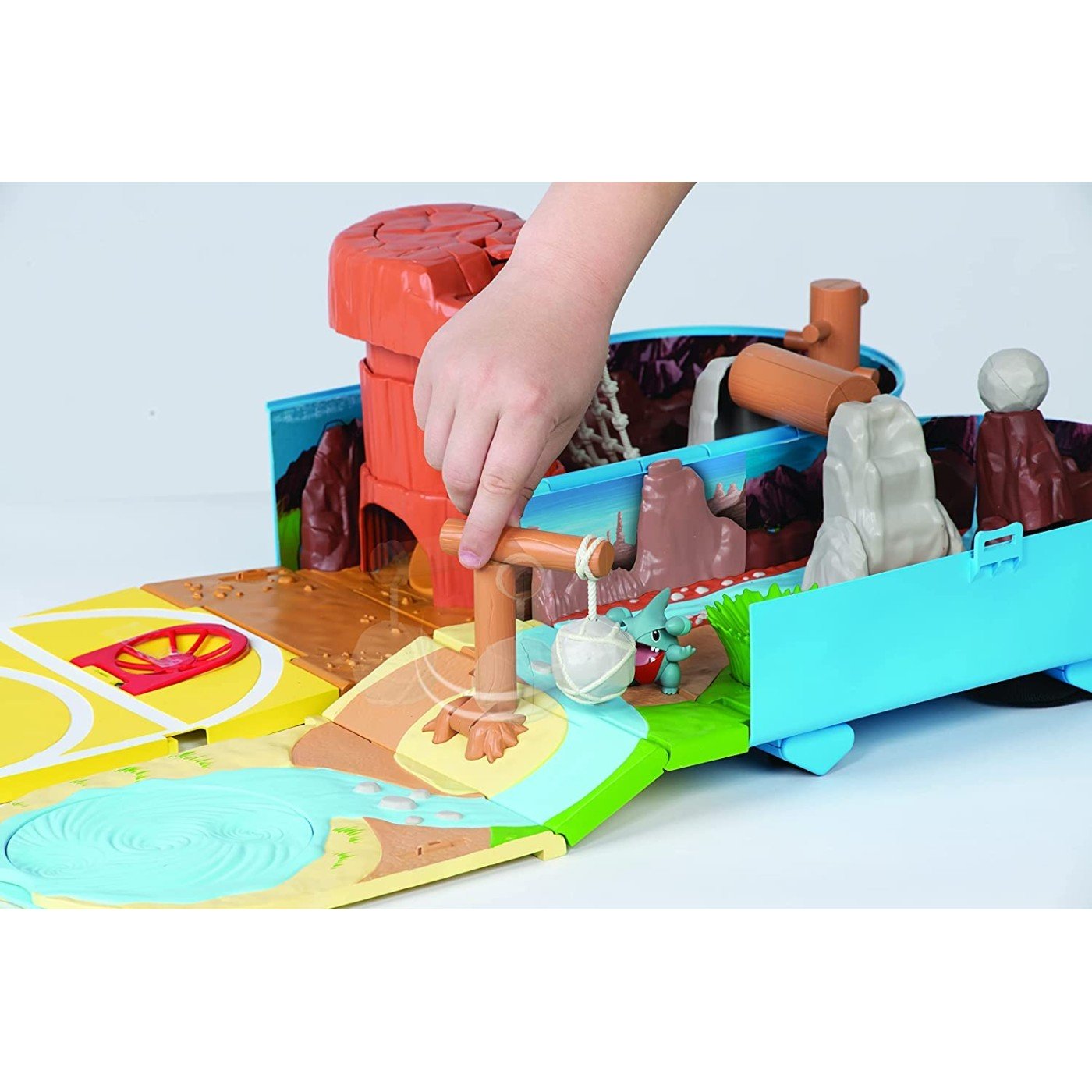 Jazwares Pokemon τσάντα μάχης ερήμου – Pokemon Carry Case Desert Playset
