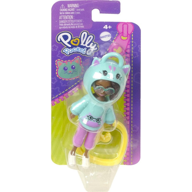 Mattel Polly Pocket – Κουκλα Με Φουτερακι (4 Σχεδια)