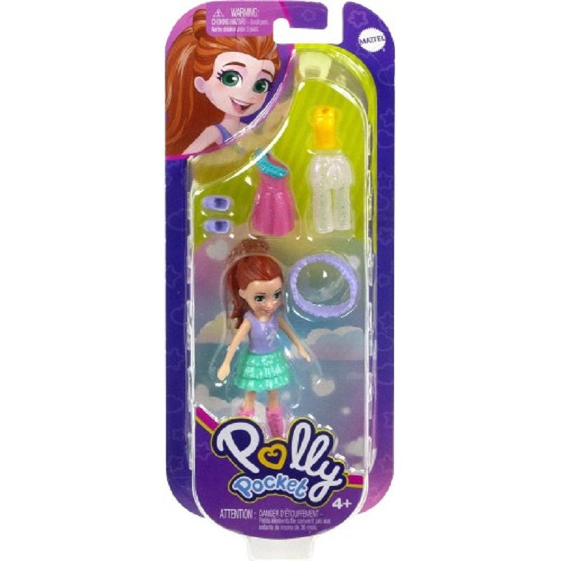 Mattel Παιχνίδι Μινιατούρα Polly Pocket Beach Fashion για 4+ Ετών