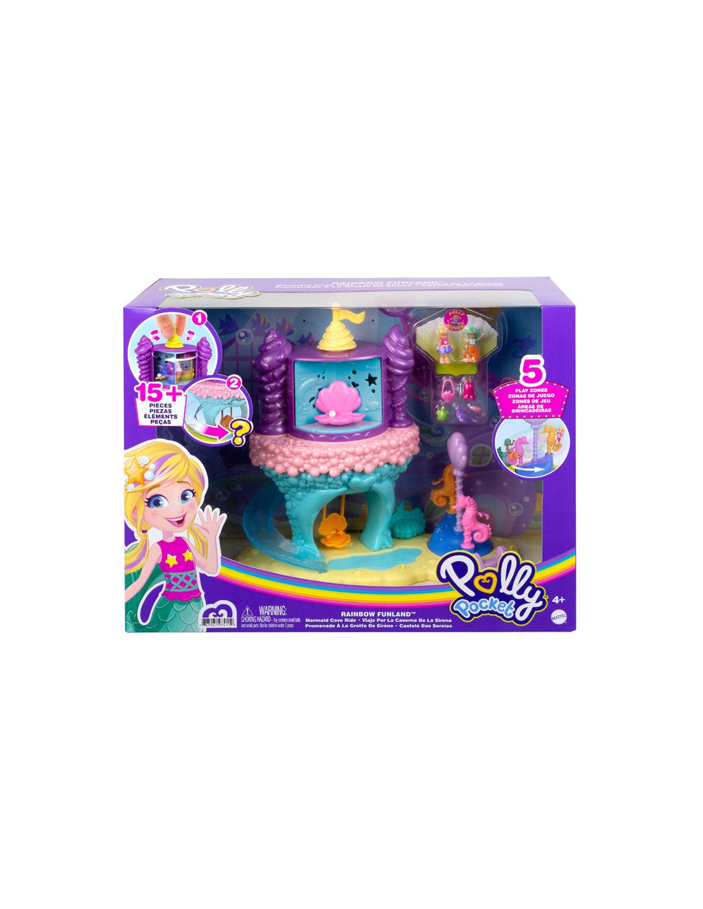 Mattel Polly Pocket σετάκια ουράνιο τόξο GYK41