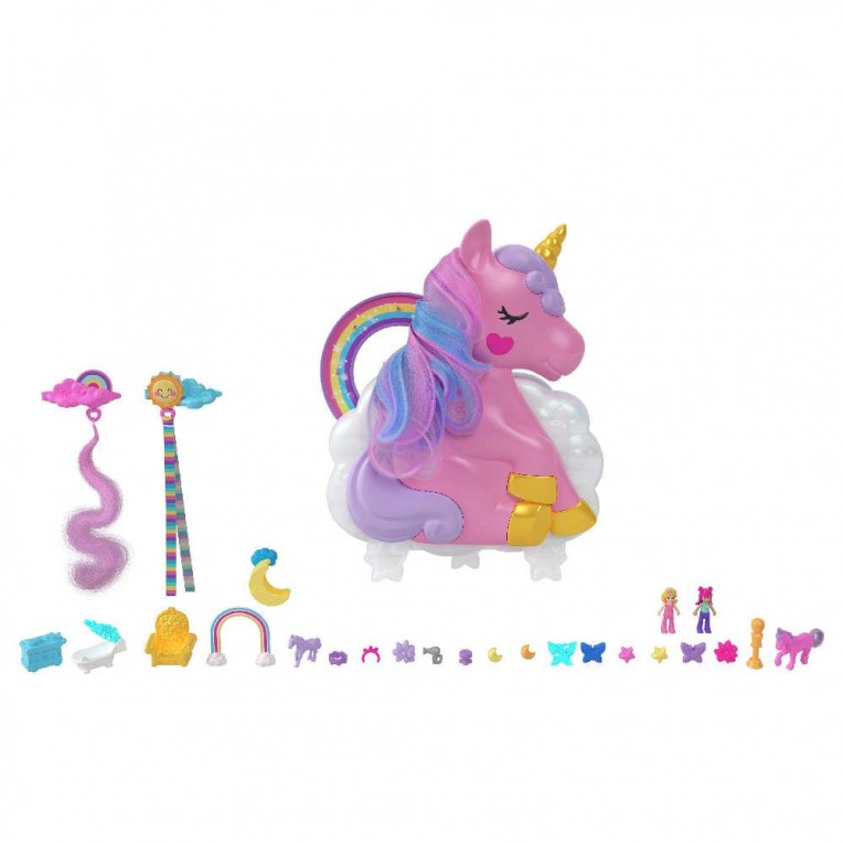 Polly Pocket Σαλόνι Ομορφίας Μονόκερος