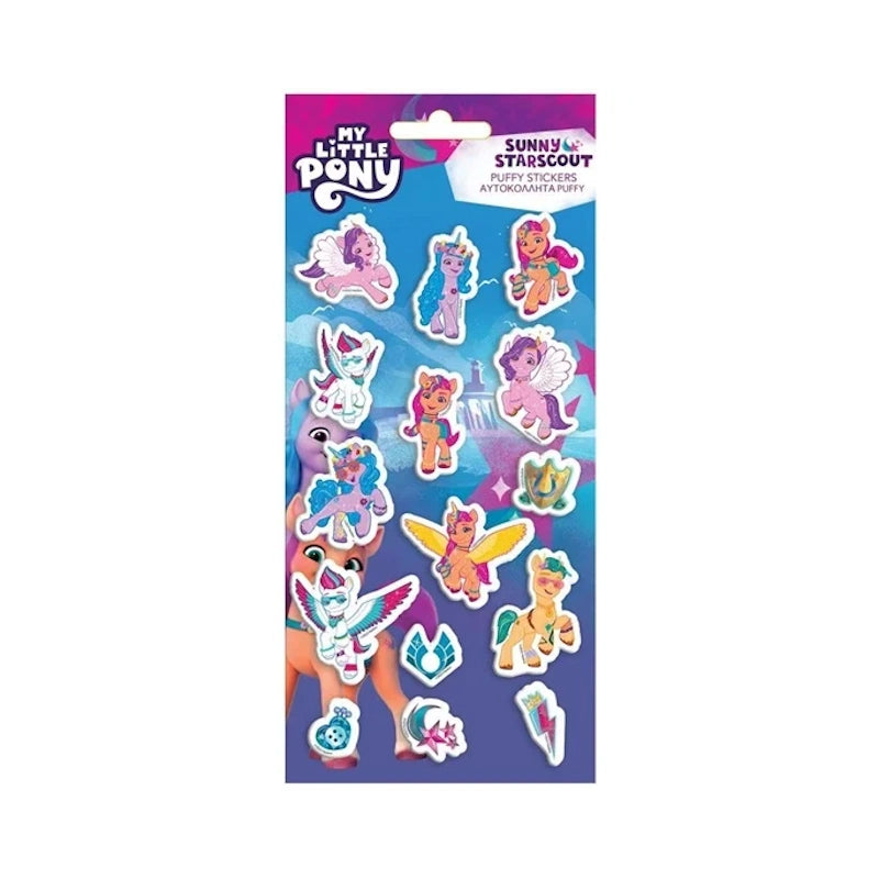 Αυτοκόλλητα Puffy My Little Pony10x22 εκ