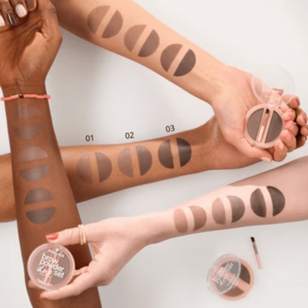 Powder Eyebrow Duo Set – Σετ Πούδρας Φρυδιών Με 2 Αποχρώσεις  | Essence