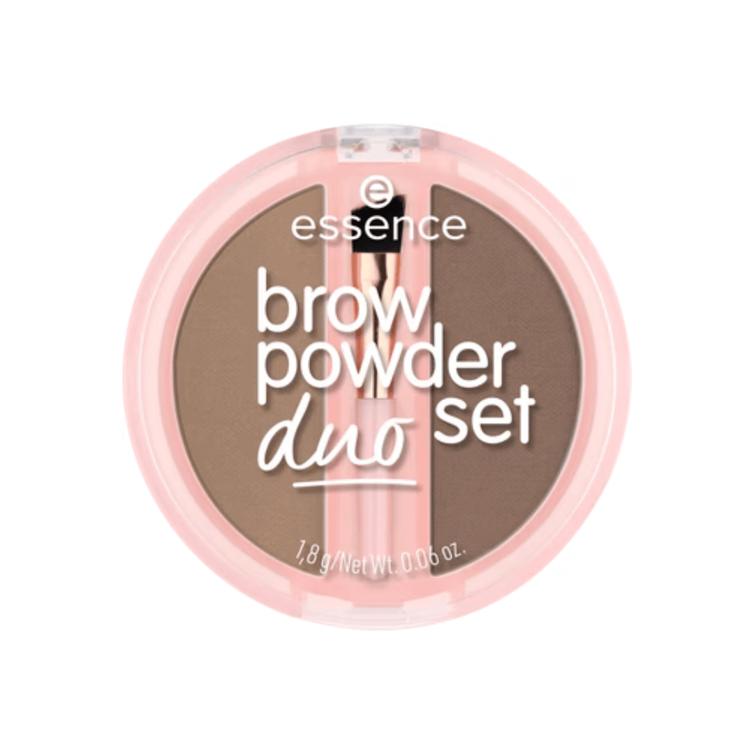Powder Eyebrow Duo Set – Σετ Πούδρας Φρυδιών Με 2 Αποχρώσεις  | Essence