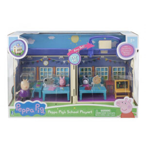 GIOCHI PREZIOSI Peppa Pig Σετ Παιχνιδιού Σχολείο Και 3 Φιγούρες PPC56000