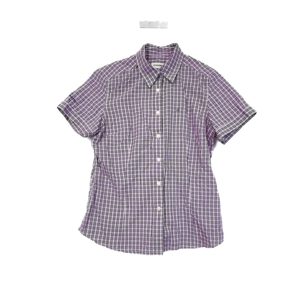 VIN-SHI-35449 Preloved πουκάμισο καρό γυναικείο Schöffel M-L