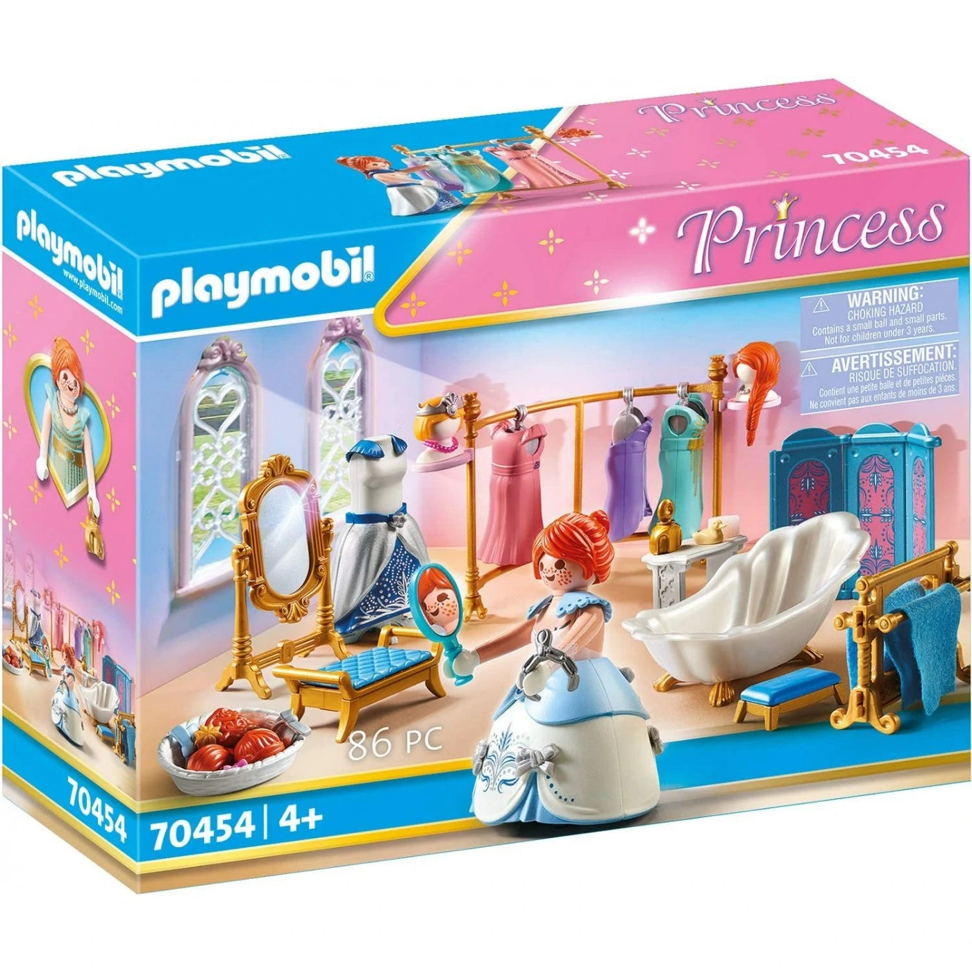 Playmobil Princess Πριγκιπικό λουτρό με βεστιάριο