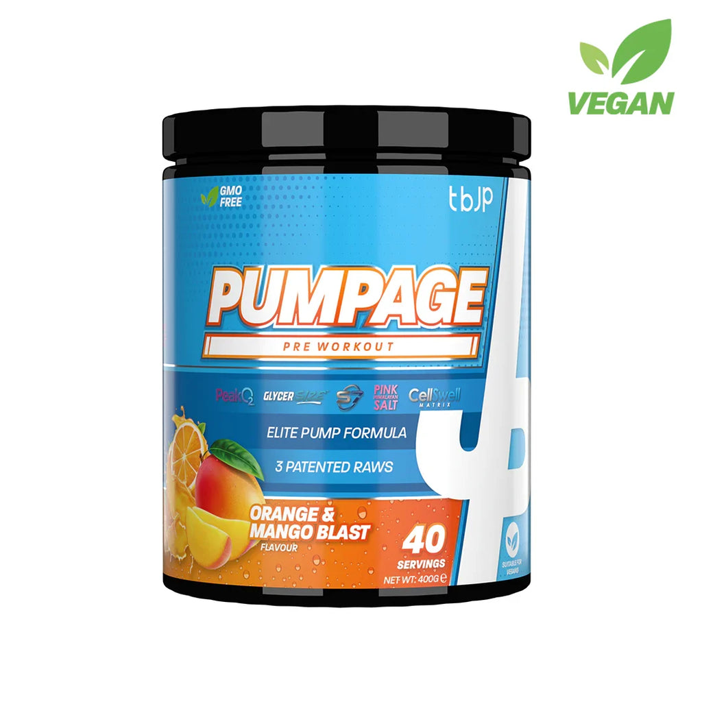 TbJp Pumpage Stim Free Pre-Workout 400gr