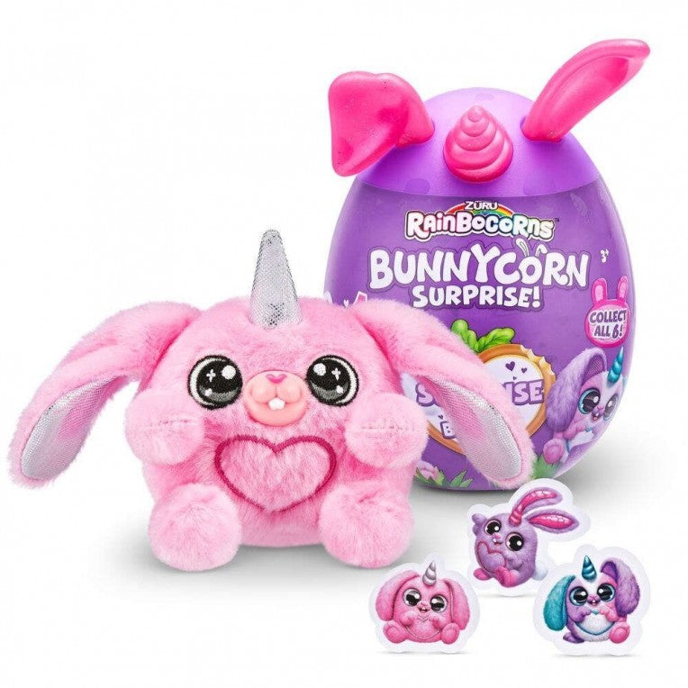 Rainbocorns Bunnycorn Λούτρινο Έκπληξη σε Αυγό Σειρά 1 – 6 Σχέδια