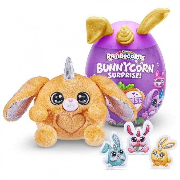 Rainbocorns Bunnycorn Λούτρινο Έκπληξη σε Αυγό Σειρά 1 – 6 Σχέδια