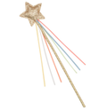 Rainbow Glitter Star Wand w218M