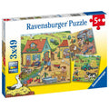 Ravensburger Παζλ 3×49 τμχ. Στη Φάρμα 05078