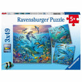 Ravensburger Παζλ 3×49 τμχ Στον Ωκεανό 05149