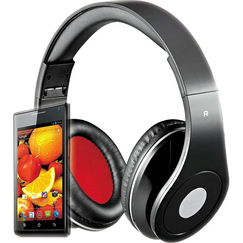 Rebeltec Audiofeel 2 Ενσύρματα Over Ear Ακουστικά Μαύρα