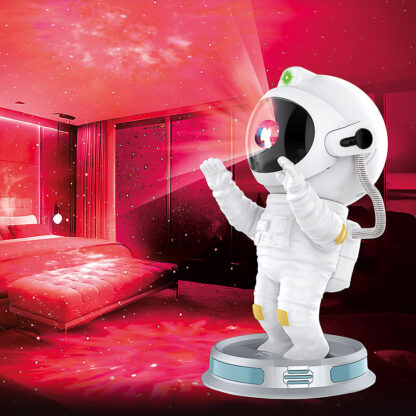 The Source – Spaceman Projector – Προβολέας & Φωτιστικό Νυκτός με 8 Εφέ Νεφελώματος και Περιστρεφόμενο Κράνος