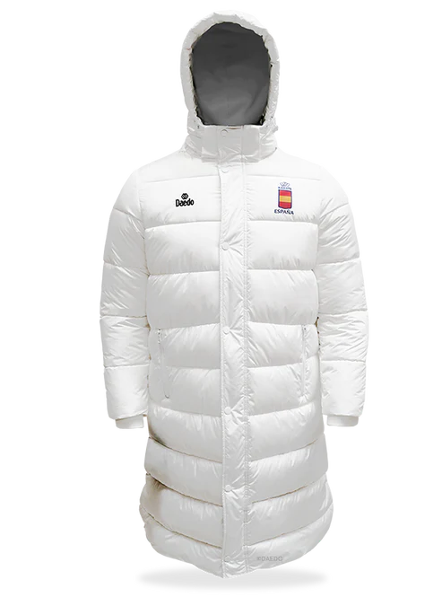 Μακρύ Μπουφάν Daedo Λευκό – Daedo Full Body Jacket White RFEK Puffer