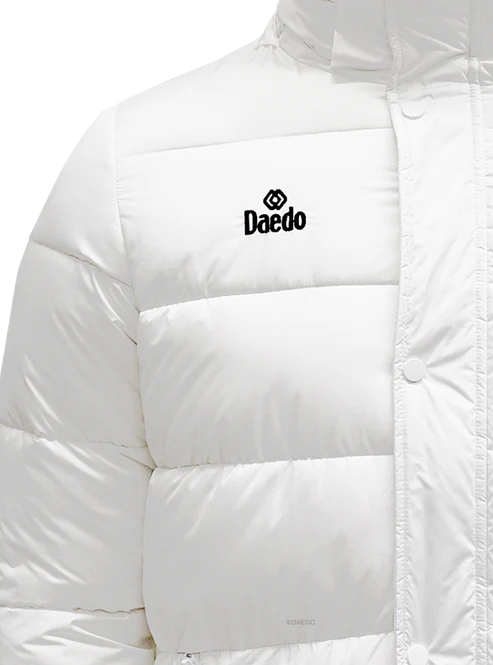 Μακρύ Μπουφάν Daedo Λευκό – Daedo Full Body Jacket White RFEK Puffer