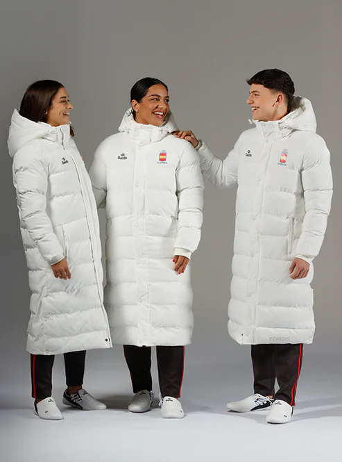 Μακρύ Μπουφάν Daedo Λευκό – Daedo Full Body Jacket White RFEK Puffer