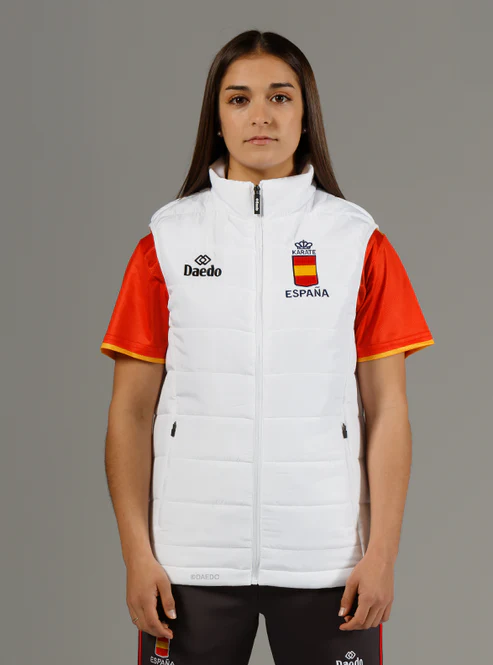 RFEK Γιλέκο Daedo με Επένδυση Λευκό - Padded Vest White