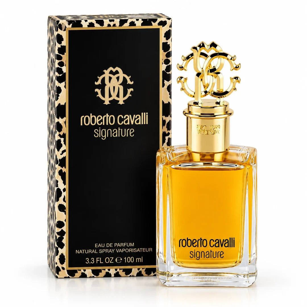 Roberto Cavalli | Signature Women Eau De Parfum Spray 100ml | Amber Floral | RCSIG100