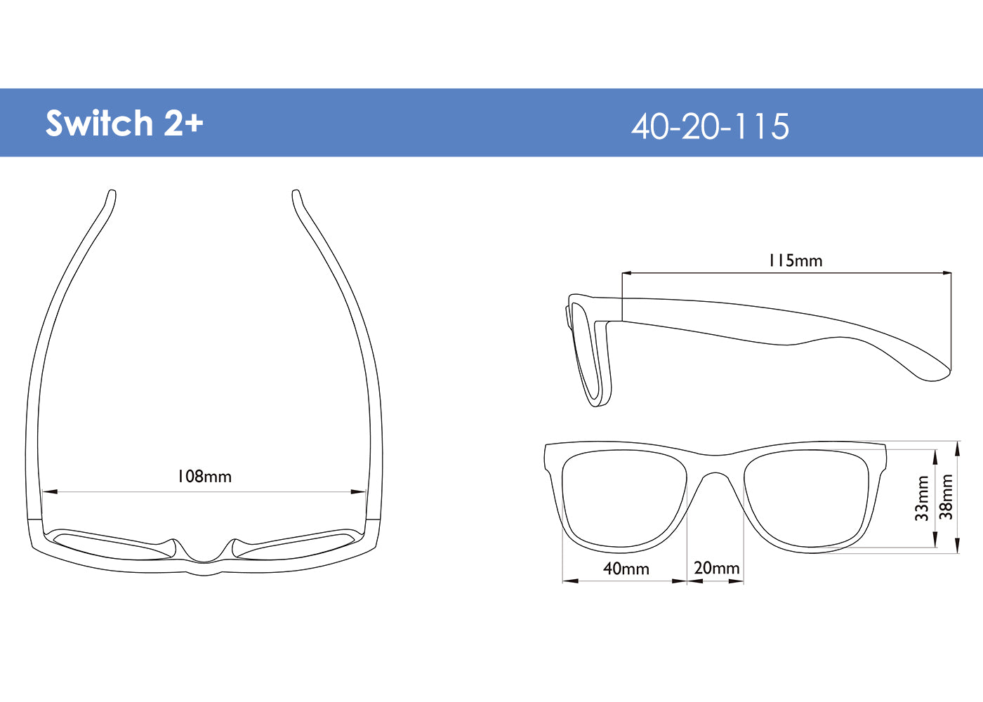 REAL SHADES. Παιδικά γυαλιά ηλίου Switch Toddler 2-4 ετών Light Blue/Purple