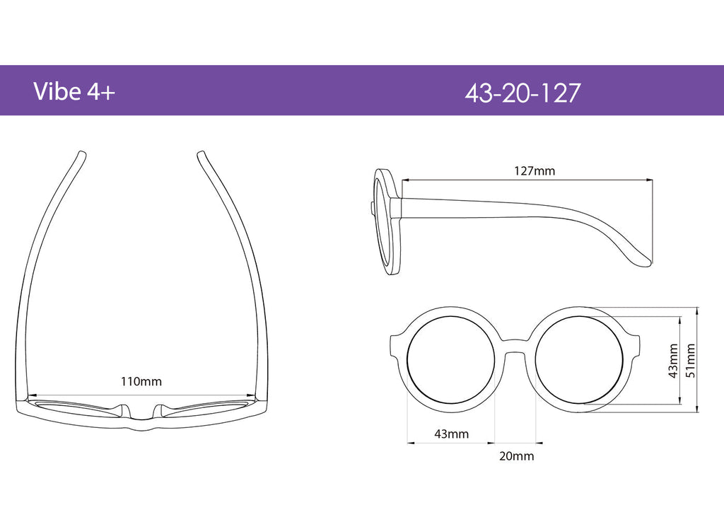 REAL SHADES. Παιδικά γυαλιά ηλίου Vibe Kid 4-6 ετών Mint