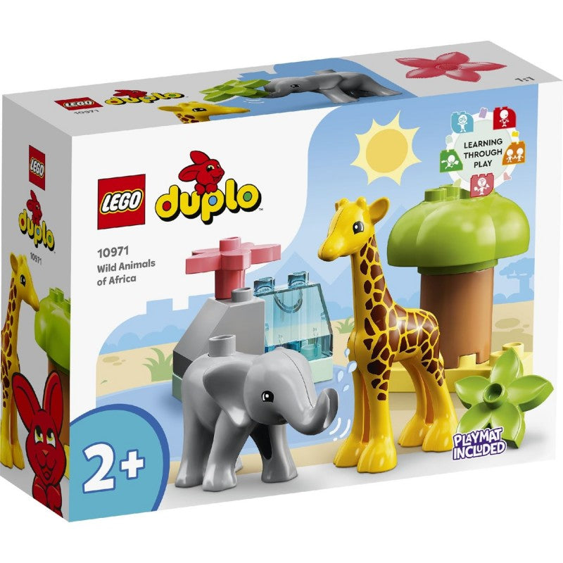 LEGO Duplo Άγρια Ζώα της Αφρικής με Playmat