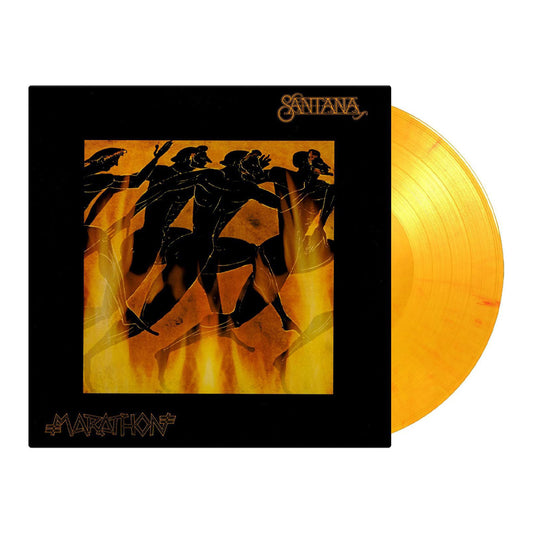 Marathon (Yellow, Red & Orange Marbled Vinyl)