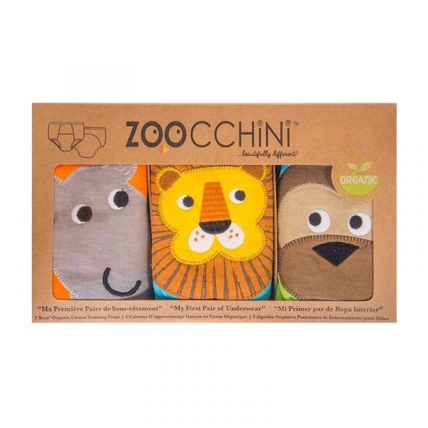 Zoocchini Εκπαιδευτικά Βρακάκια – Safari Friends  ZOO700X