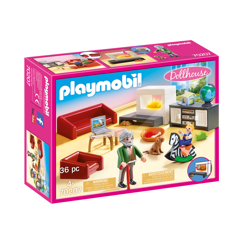 Playmobil Σαλόνι Κουκλόσπιτου 70207