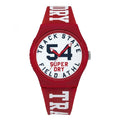 SUPERDRY Red Rubber Strap SYG182WR