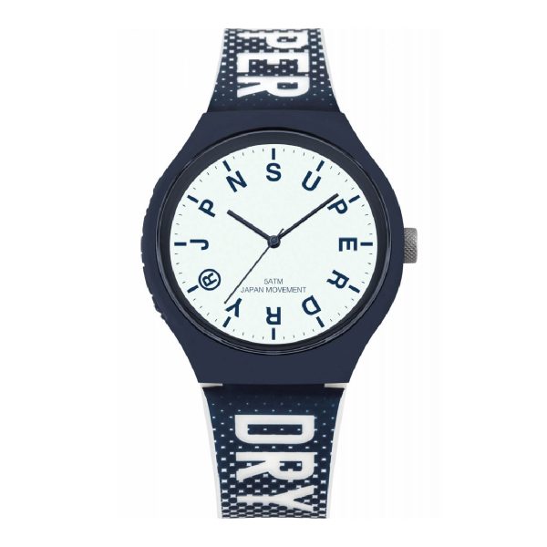 Superdry Quartz Watch with Silicone Strap SYG224U
