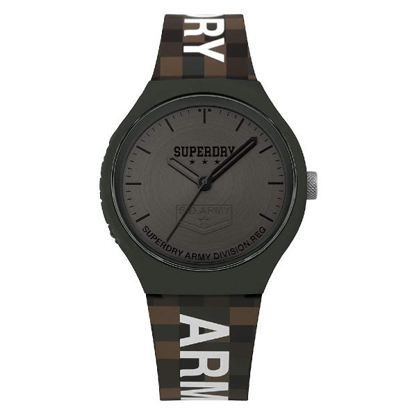 Superdry Army Watch with Grey Dial SYG251E