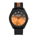 SUPERDRY Osaka Black Rubber Strap SYG321BO