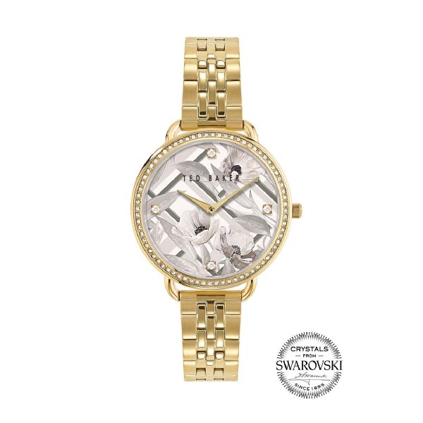 Ρολόι Ted Baker BKPHTS016 Hetttie χρυσό μπρασελέ