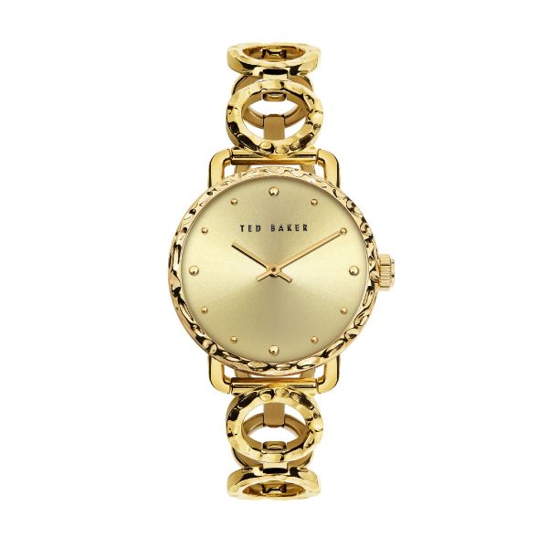 Ρολόι Ted Baker BKPVTF101 Victoriaa χρυσό μπρασελέ