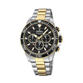 Ρολόι χρονογράφος Festina F20363/3 με δίχρωμο μπρασελέ από ανοξείδωτο ατσάλι