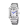 Ρολόι Festina F20677/1 με λευκό μπρασελέ και λευκό καντράν