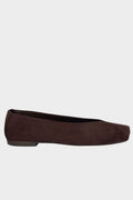 Sante Day2Day Μπαλαρίνα Flat Suede Καφέ