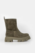 Sante Day2Day μποτάκι chunky suede λαδί