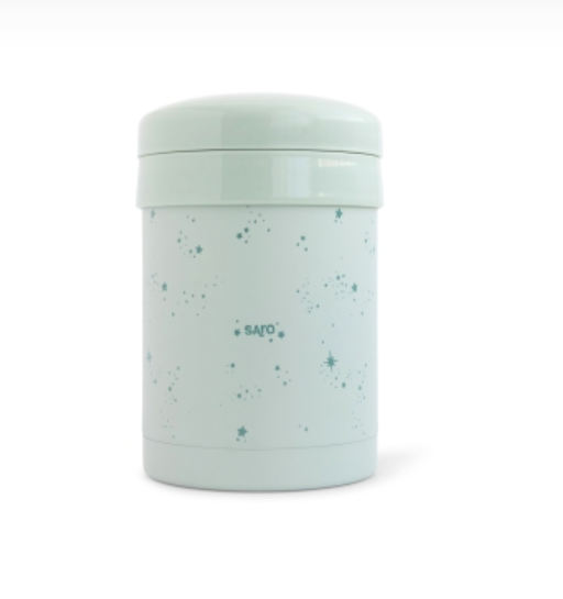 Saro Θερμός Φαγητού με δοχεία Stars Μέντα 700ml  52399
